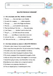 RELATIVE CLAUSES