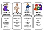 English Worksheet: WAS - WERE CARDS 4/6