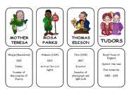 English Worksheet: WAS - WERE CARDS 5/6