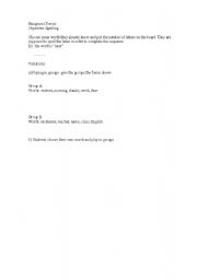 English Worksheet: Hangman