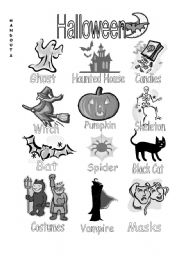 English Worksheet: Halloween grammar guide