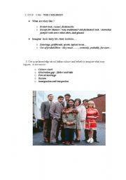 English worksheet: EAST IS EAST MOVIE:  AN INDIAN FAMILY IN BRITAIN (CORRECTION)