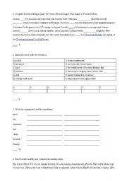 English Worksheet: Test for Business English pre-intermediate/ intermediate level