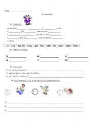 English worksheet: Revision exercises