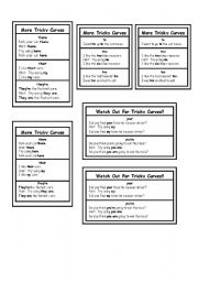 English worksheet: Tricky Curves  mini posters