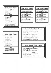 English Worksheet: Tricky Curves  mini posters