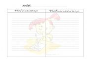 English Worksheet: Reading Activity 