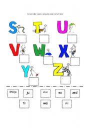 alphabet (s-z) part3