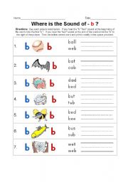 English worksheet: Phonics!