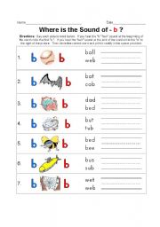 pics Jolly Phonics B Worksheets esl printables