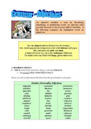 Adjectives - Everything you need to know