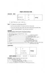 English worksheet: Grammar Review for elementary classes