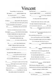 English Worksheet: Tim Burtons 