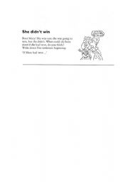 English worksheet: Story to practice 3 conditional