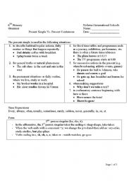 English Worksheet: grammar guide