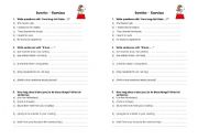 English Worksheet: It takes me ... - Duration exercises