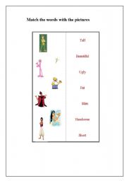 English worksheet: Physical Appearance