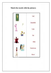 English Worksheet: Physical Appearance