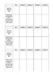 English worksheet: Making invitatios with WOULD