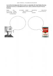 English worksheet: Andy Warhol