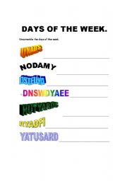 Days of the Week