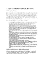 English Worksheet: Ideas for studentds motivation