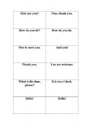 English worksheet: Pair Cards