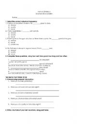 English Worksheet: Quiz