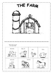 English Worksheet: THE FARM