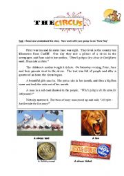 English Worksheet: The circus