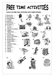 English Worksheet: TREE TIME ACTIVITIES B&W VERSION