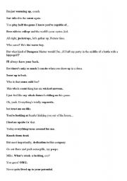 17 again movie phrases