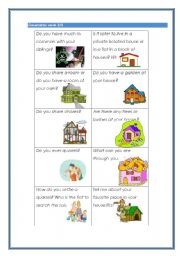 Conversation cards 2/4 -Family and Dwelling-