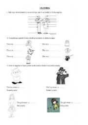 English worksheet: Clothes Exercises