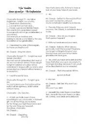 English Worksheet: V for Vendetta - 