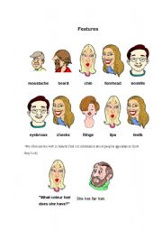 English Worksheet: Describing People