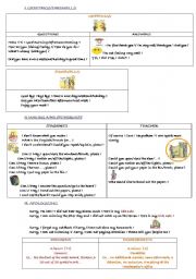 English Worksheet: Classroom Language