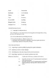 English worksheet: Insomnia