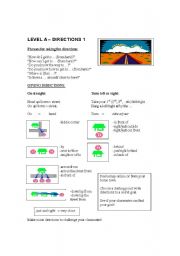 Giving Directions Elementary (common expressions)