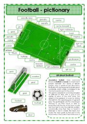 English Worksheet: Football - pictionary