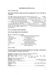 English Worksheet: grammar test