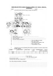 English Worksheet: Basic English Text