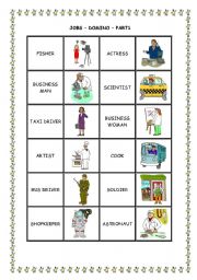 English Worksheet: JOBS