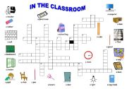 English Worksheet: In the classroom