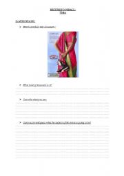 English Worksheet: a worksheet on a movie scene from Bent it like Beckham