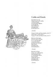 English worksheet: Cockles and Mussels