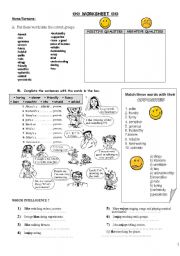 ADJECTIVES AND MODALS