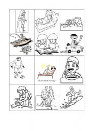 English Worksheet: Present Progressive