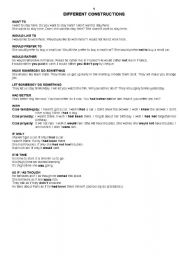 English Worksheet: Tenses