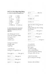 English Worksheet: Opposites